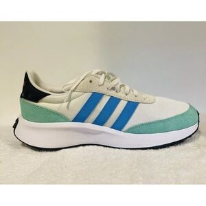 Unisex- Size 9.5 - Adidas "White/Blue/Green" 70's Running Shoe 9.5 new